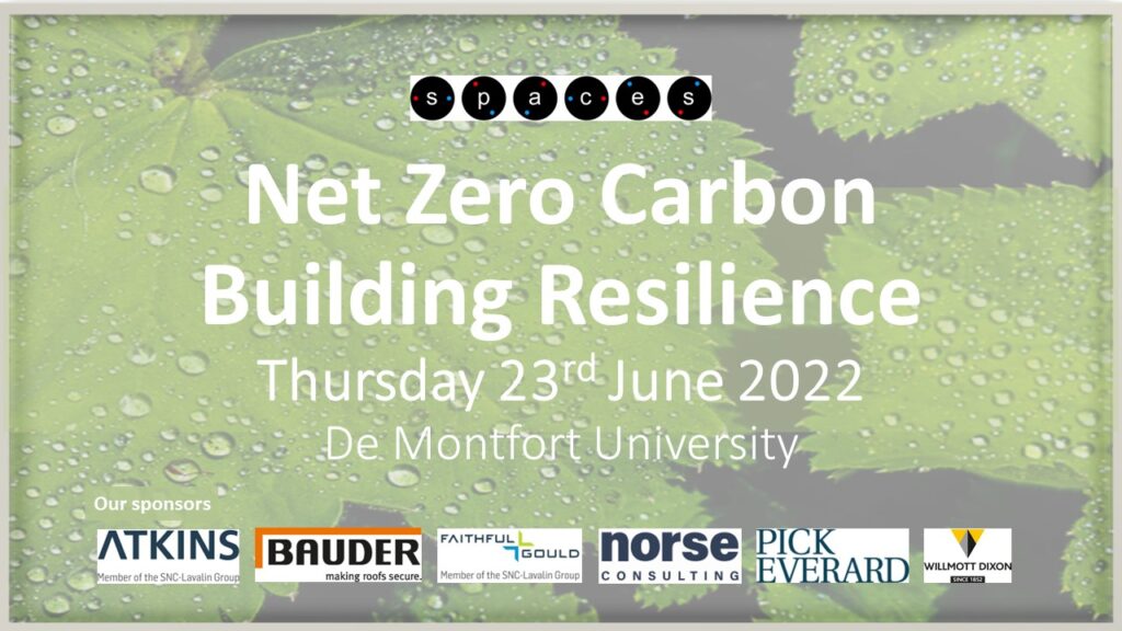 Net Zero Carbon Building Resilience 23rd June 2022
